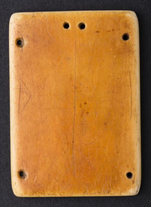 Panel, 1 register, 3 arches across (frise d'arcatures; plaquette) (Back)