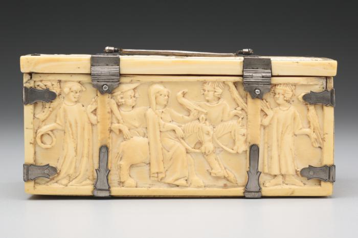 Casket with arches (coffret; frise d'arcatures) (Body, back)