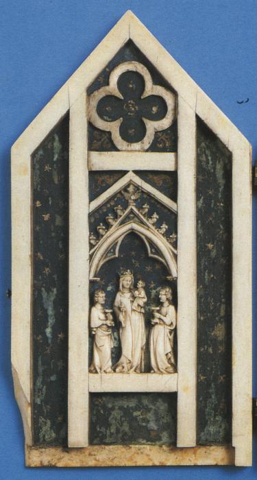 Gabled diptych (Wing, left)