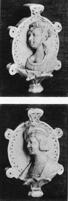 Rosary bead (chapelet) (Both sides)