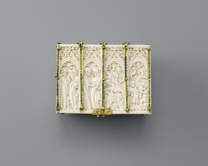 Casket with arches (coffret; frise d'arcatures) (Top)