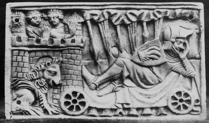 Panel (fragment of a casket; coffret) (Front)