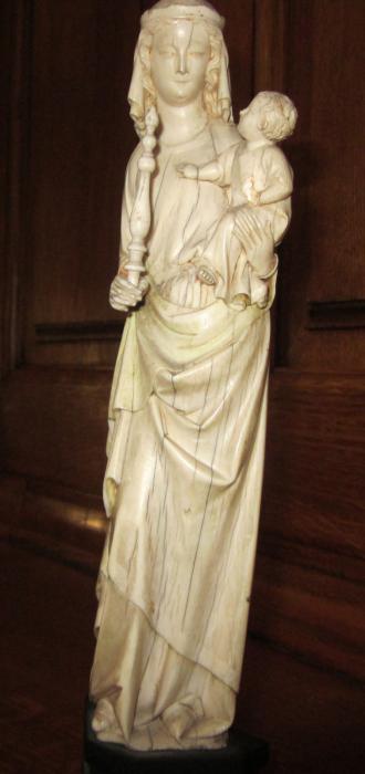 Statuette; known as 'Vierge de Mgr. Cantineau' (Front)