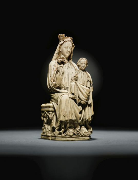 Statuette; known as the Syon Virgin (Front)