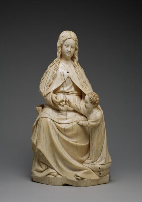 Statuette; known as Laval Virgin (Vierge de Laval) (Front)