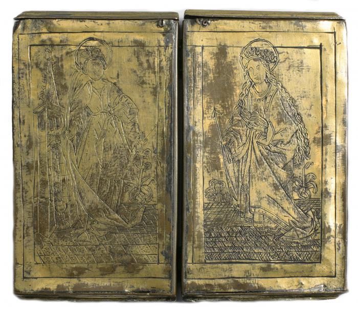 Diptych, 1 register (plaquettes) (Back)