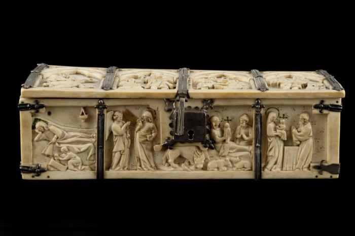 Casket, with arches (coffret; frise d'arcatures) (Front)