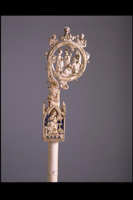 Head of crozier (crosse); known as the Aldobrandini Crozier (Front)