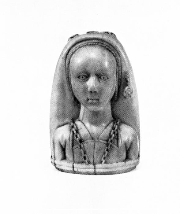 Rosary bead, 2 faces (chapelet) (Side 1)