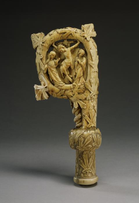 Head of crozier (crosse) (Side 1)