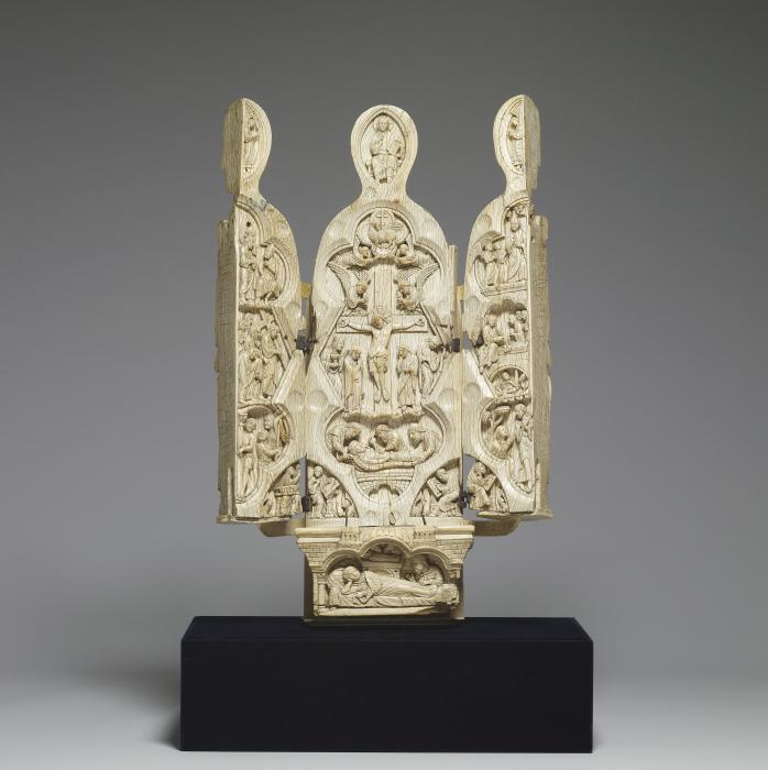 Opening Virgin triptych (Vierge ouvrante); Boubon Virgin (Vierge de Boubon) (Front (open))