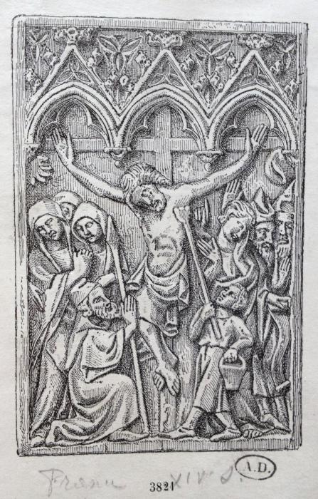 Panel (possibly a writing tablet), 1 register, 3 arches across (frise d'arcatures; plaquette; tablette à écrire) (Front)