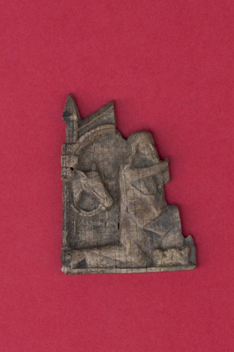 Gabled panel (fragment), 1 register (Front)