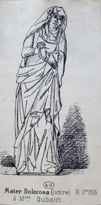 Statuette or relief (appliqué) (Engraving)