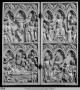 Diptych, 2 registers, 3 arches across (frise d'arcatures) (Front)