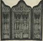 Openwork triptych, with arches (triptyque ajouré) (Front (open))