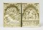 Diptych, 1 register, 1 arch across, band of rosettes (plaquettes; décor de roses) (Front)