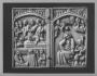 Diptych, 1 register, 1 arch across (plaquettes) (Front)