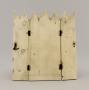 Gabled triptych, 2 registers (frise d'arcatures; colonnettes) (Back)