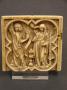 Wing, left (fragment of a diptych; upper register), with quatrefoil (quatre-feuilles) (Front)