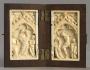 Diptych, 1 register, 1 arch across (plaquettes) (Front)