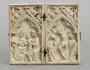 Diptych, 1 register, 1 arch across (plaquettes) (Front)