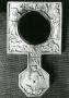 Mirror with handle, sundial and compass (miroir à manche; cadran solaire; boussole) (Front)