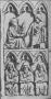 Triptych, 2 registers, 3 and 4 arches across (frise d'arcatures) (Wing, right)